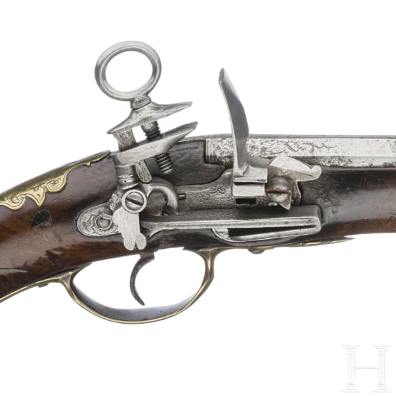 Lange Miquelet-Pistole, Italien, um 1720