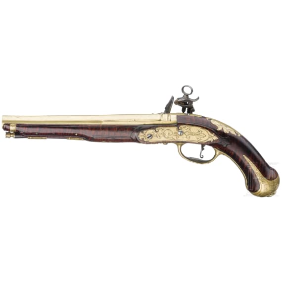 Miquelet-Steinschlosspistole, Italien, um 1740