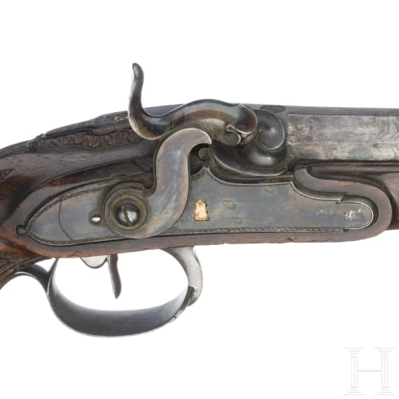 Luxus-Perkussionspistole, Italien oder Frankreich, um 1810