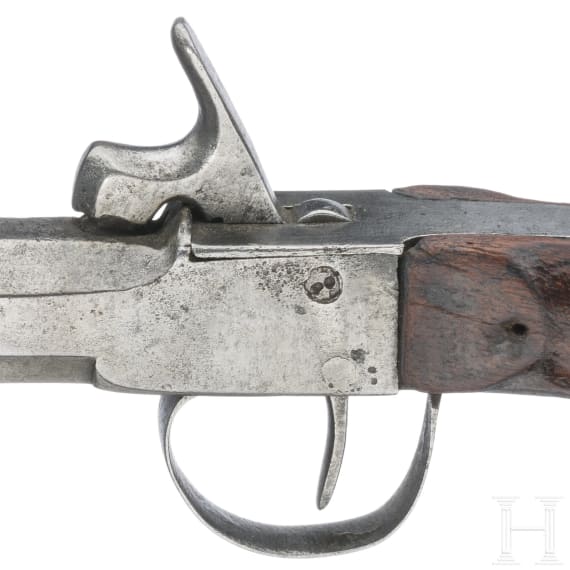 Perkussionsterzerol, Belgien, um 1840
