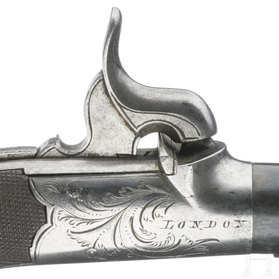 Ein Paar Perkussionsterzerole, Richard Hollis in London, um 1840