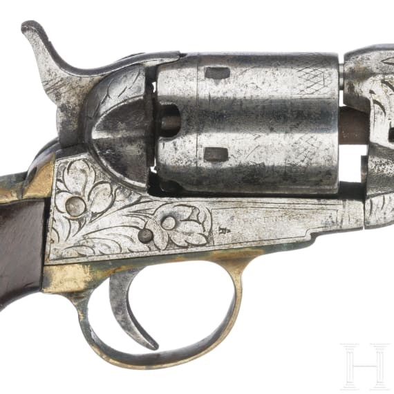 Perkussionsrevolver Bertrand, &auml;hnl. Colt Mod. 1849 Pocket