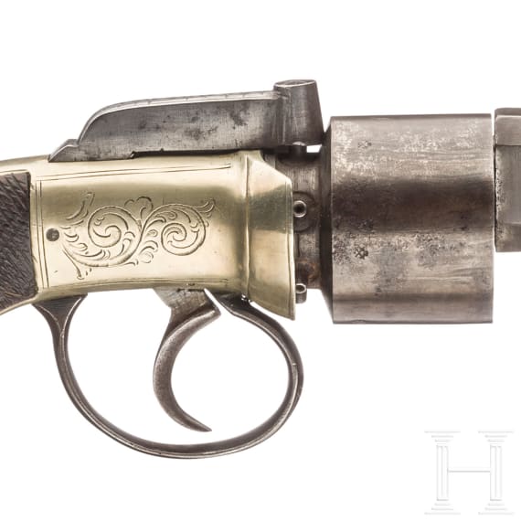 Perkussionsrevolver, Transitional, ohne Herstellerangabe, England, um 1855