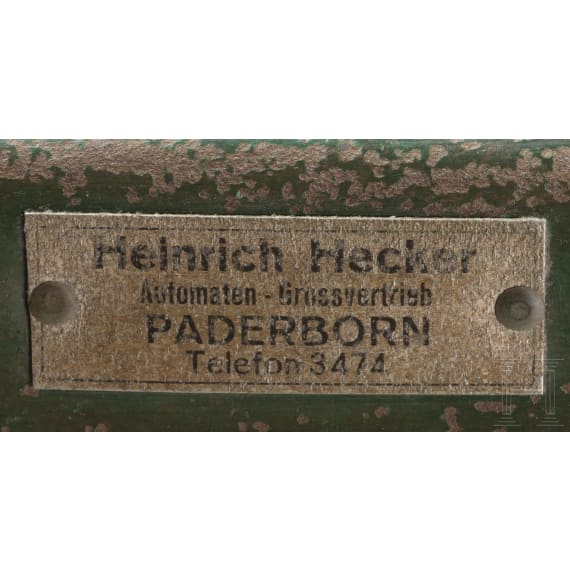 Elektrifizierte Schie&szlig;scheibe "Iltis", deutsch, nach 1930