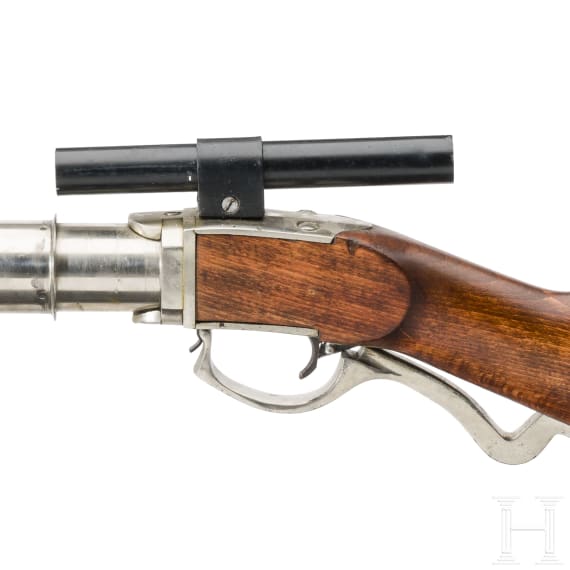 B&uuml;gelspanner-Luftgewehr, System Will, um 1910