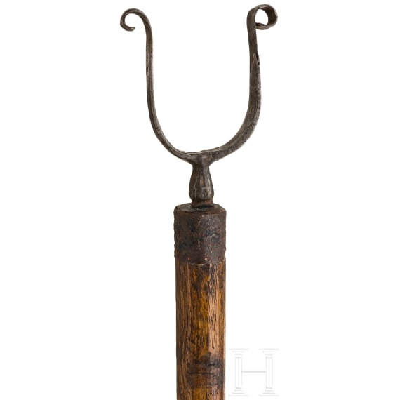Musketengabel, in Teilen um 1600