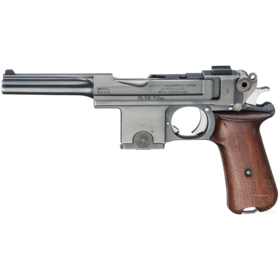 Bergmann Mod. 1910/21, mit Tasche