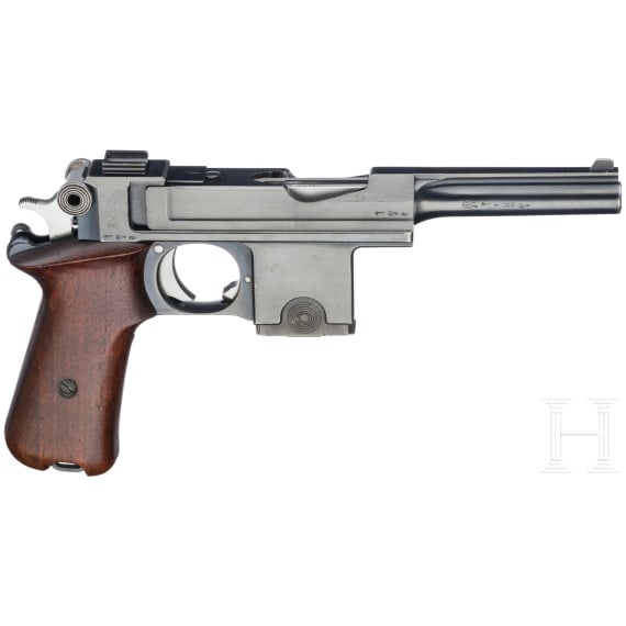 Bergmann Mod. 1910/21, mit Tasche
