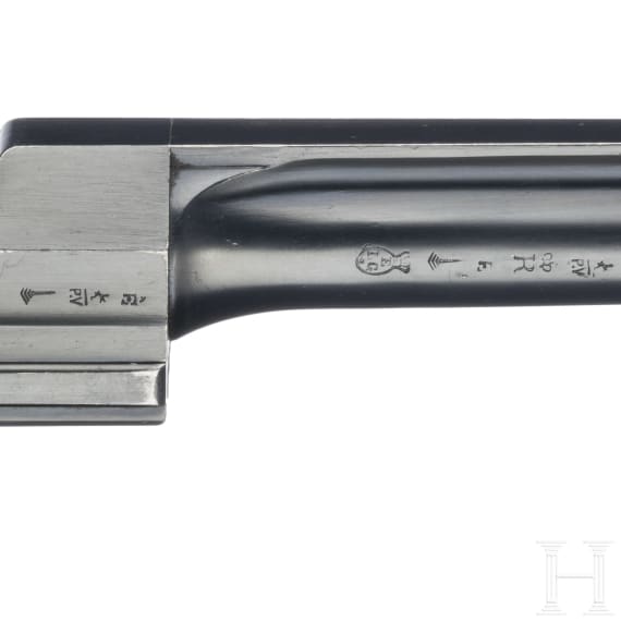 Bergmann Mod. 1910/21, mit Tasche