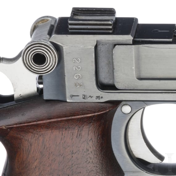 Bergmann Mod. 1910/21, mit Tasche