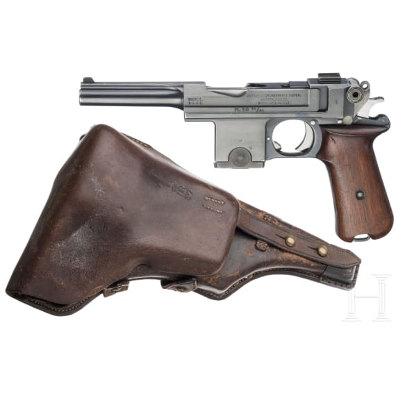 Bergmann Mod. 1910/21, mit Tasche