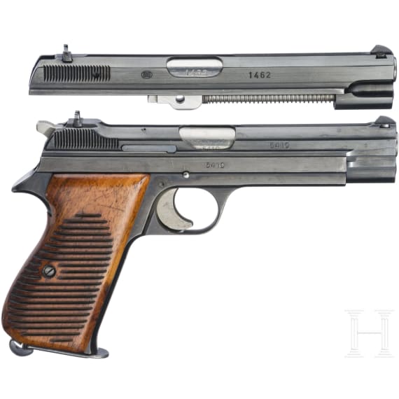 SIG H&auml;mmerli Mod. 49, D&auml;nemarkkontrakt, mit Wechsellauf .22lr