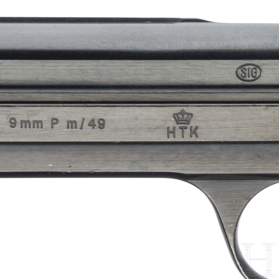 SIG H&auml;mmerli Mod. 49, D&auml;nemarkkontrakt, mit Wechsellauf .22lr