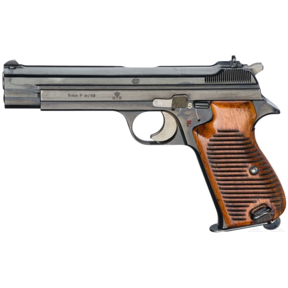 SIG H&auml;mmerli Mod. 49, D&auml;nemarkkontrakt, mit Wechsellauf .22lr