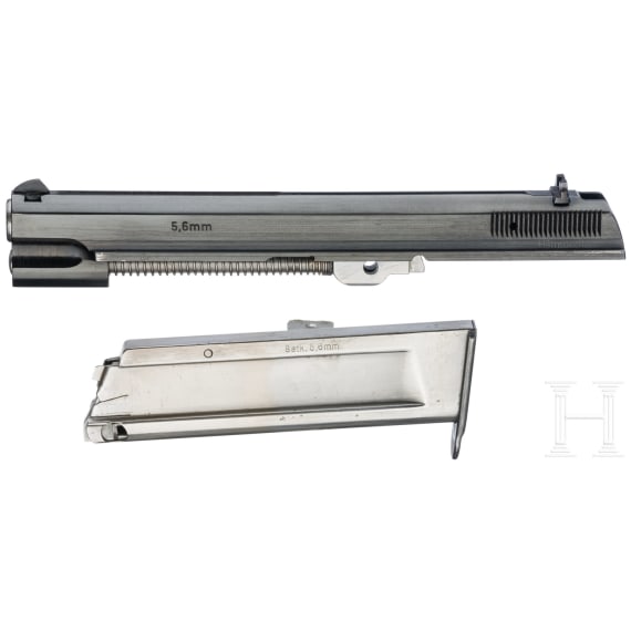 SIG H&auml;mmerli Mod. 49, D&auml;nemarkkontrakt, mit Wechsellauf .22lr