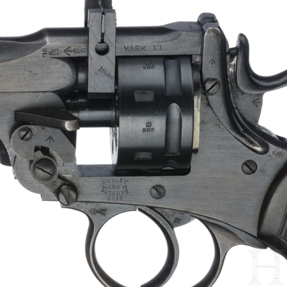 Webley, Mod. Mk VI mit Wechseltrommel