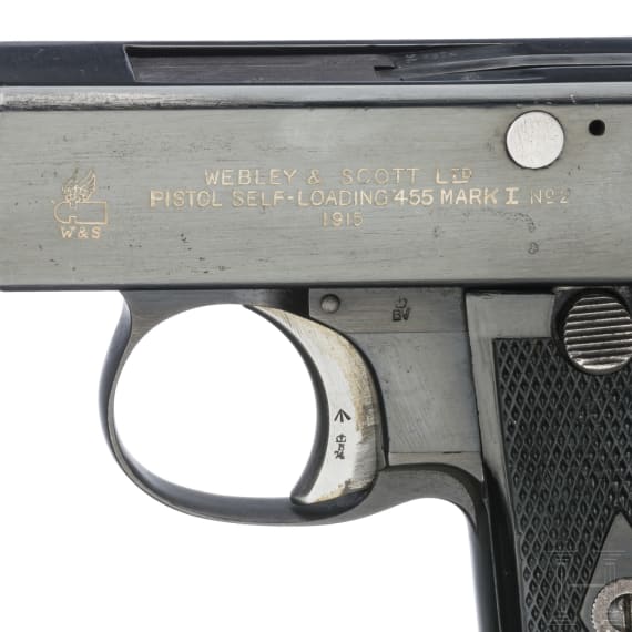 Webley & Scott .455 Mark I No 2 RHA (Royal Horse Artillery) Model 1912, Government Contract