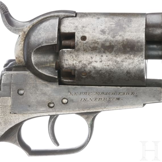 Perkussionsrevolver M49, k.k. Privilegierte Maschinenfabrik Innsbruck, 1849