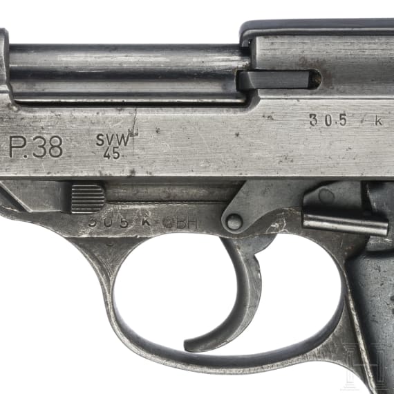 Mauser P 38, Code "svw 45"