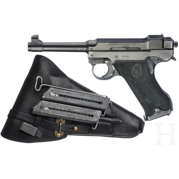 Husqvarna M40, mit Holster