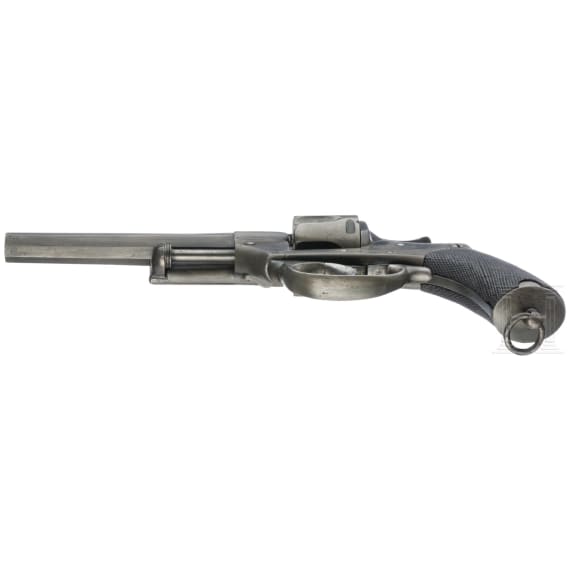 Ordonnanzrevolver Pirlot Fr&egrave;res, Mod. 1872, Umbau - Versuch Zentralz&uuml;ndung