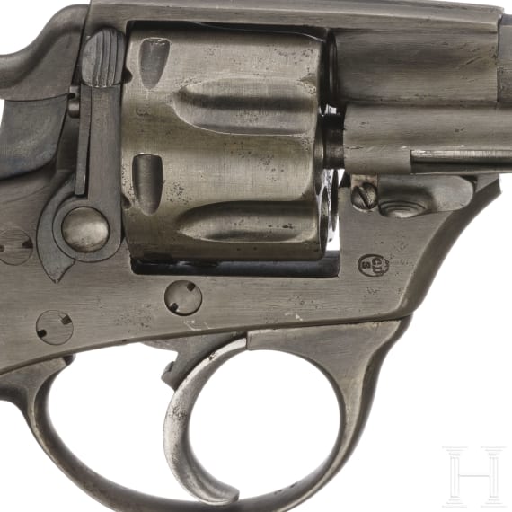 Ordonnanzrevolver Pirlot Fr&egrave;res, Mod. 1872, Umbau - Versuch Zentralz&uuml;ndung