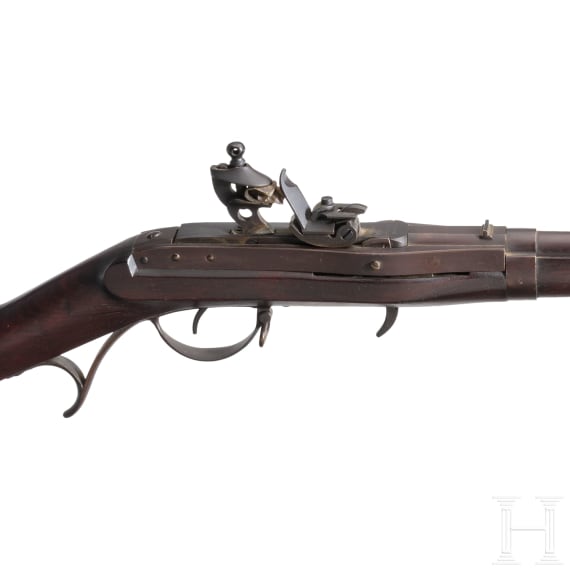 Mod. 1819 Hall Breech-Loading Flintlock Rifle