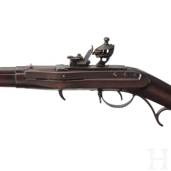 Mod. 1819 Hall Breech-Loading Flintlock Rifle