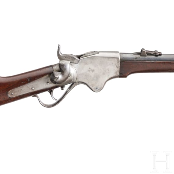 Spencer Carbine Mod. 1865, mit Verschlussblock f&uuml;r Zentralfeuer