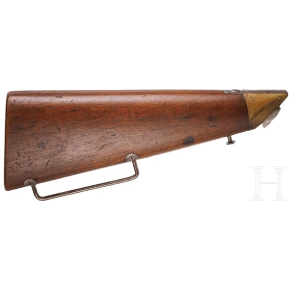 Anschlagschaft zur gezogenen Kolbenpistole M 1818/43