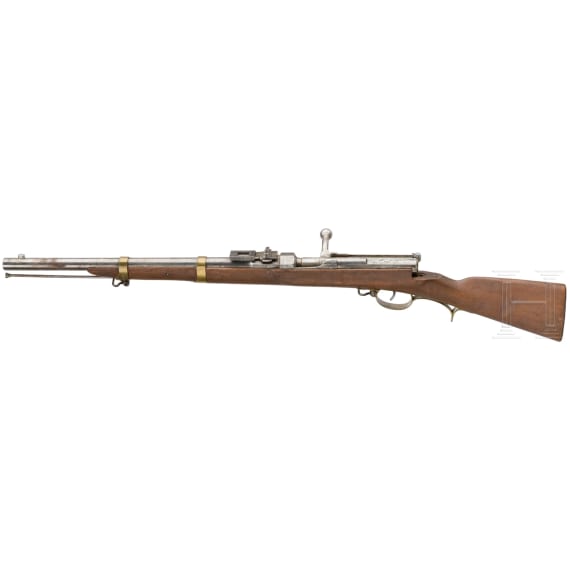 Jagdlich abge&auml;ndertes Z&uuml;ndnadelgewehr M 1862