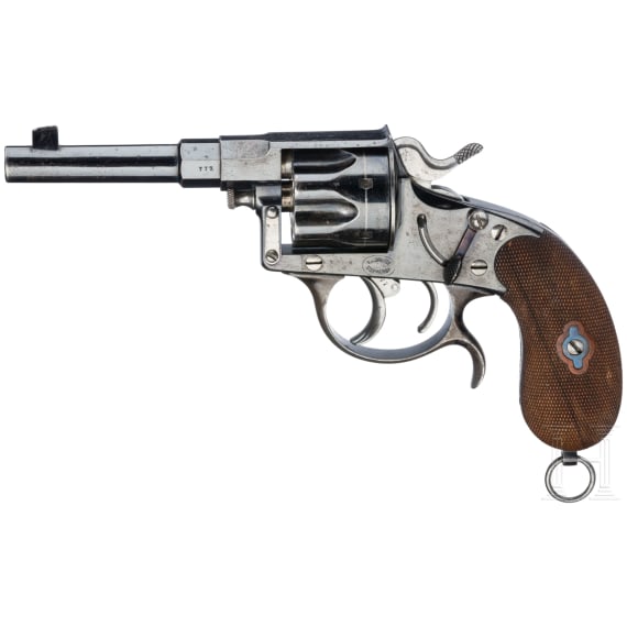 Reichsrevolver Mod. 1883, Dreyse, Offiziersausf&uuml;hrung