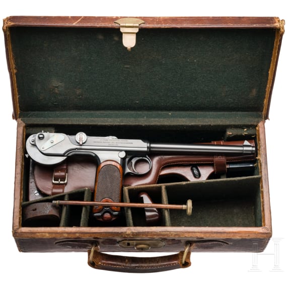Borchardt C 93, DWM, im Koffer