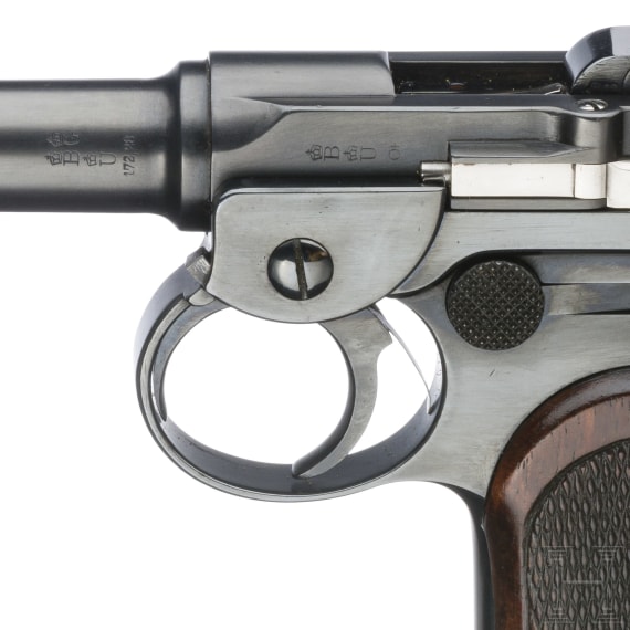 Borchardt C 93, DWM, im Koffer