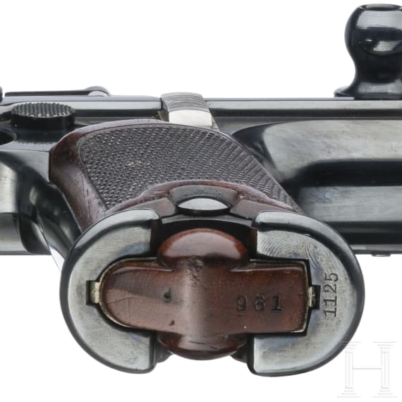 Borchardt C 93, DWM, im Koffer