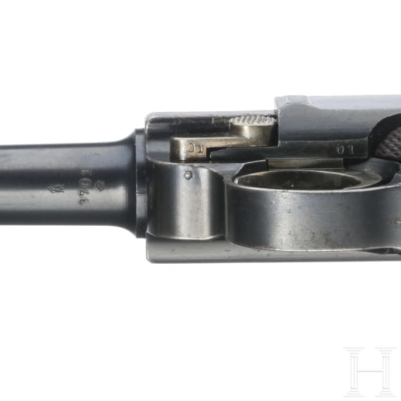 Pistole 04 (1906), DWM, 1. Ausf&uuml;hrung ("non altered safety")