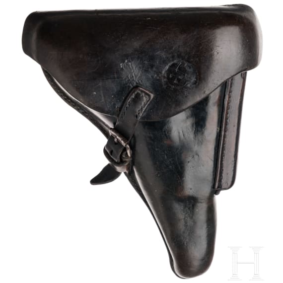 Pistole 08, DWM, 1914, in Tasche