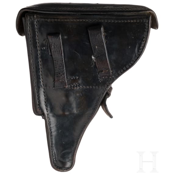 Pistole 08, DWM, 1914, in Tasche