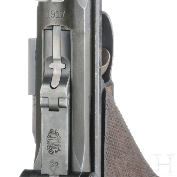 Lange Pistole 08, DWM 1917
