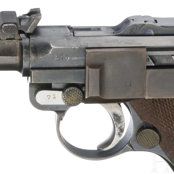 Lange Pistole 08, DWM, 1917