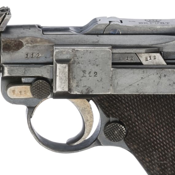 Lange Pistole 08, Erfurt 1914