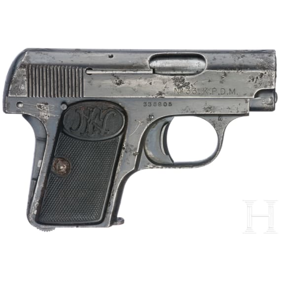 FN Mod. 1906, 2. Ausf&uuml;hrung, Polizei