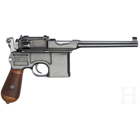 Mauser, Mod. 1912 (C 96) mit Anschlagschaft