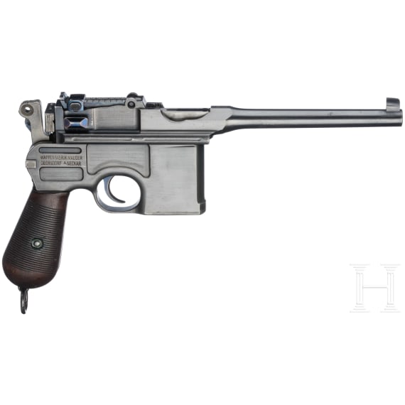 Mauser, C96, mit Anschlagkasten