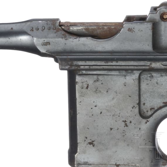 Mauser C 96/16, mit Anschlagkasten