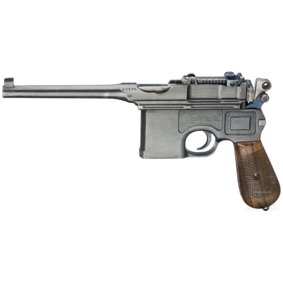Mauser C 96/16, mit Anschlagkasten