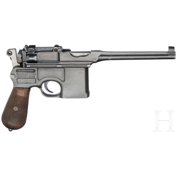 Mauser C 96/16, mit Anschlagkasten
