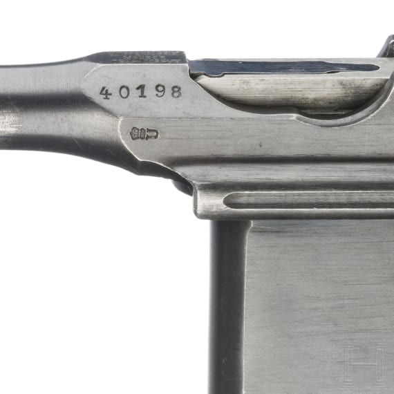 Mauser C 96/16, mit Anschlagkasten