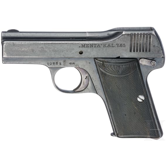 Pistole Menta, Milit&auml;rkontrakt