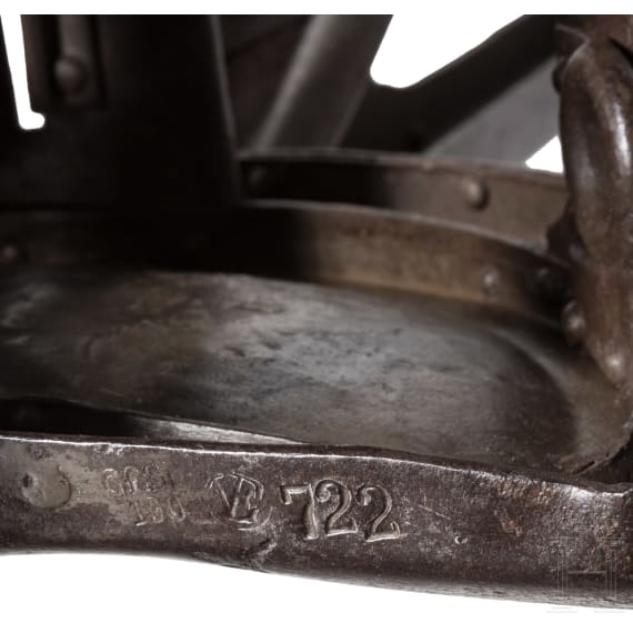 Schlittenlafette 08 f&uuml;r Maschinengewehr MG 08, 1918